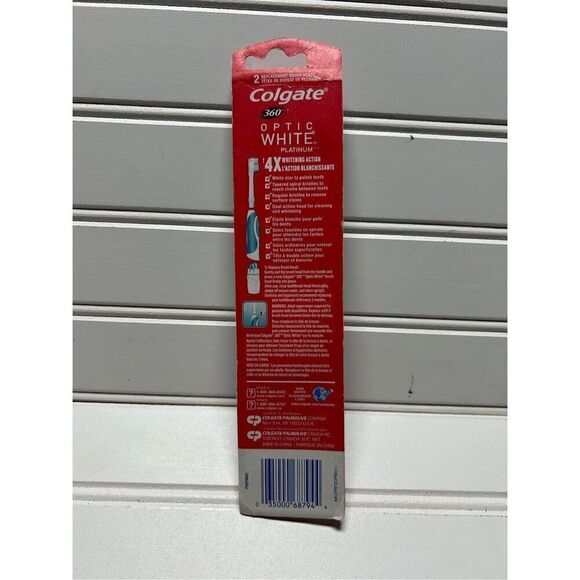 Colgate 36 Degree Optic White Replacement Heads-Soft New - Picture 2 of 3